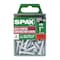 Spax SPAX No. 10 X 1 in. L Phillips/Square Zinc-Plated Serrated Multi-Material Screw 20 pk 4111010500252 - alternate 5